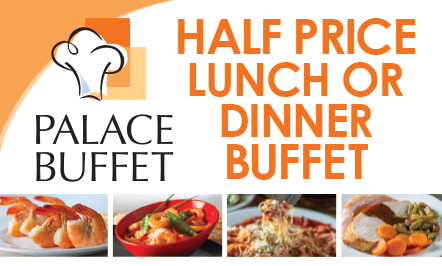 Half Price Lunch or Dinner Buffet