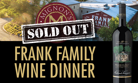 Frank Family Wine Dinner