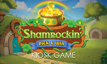 Shamrockin’ Pick & Win Kiosk Game