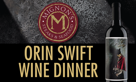 Orin Swift Wine Dinner